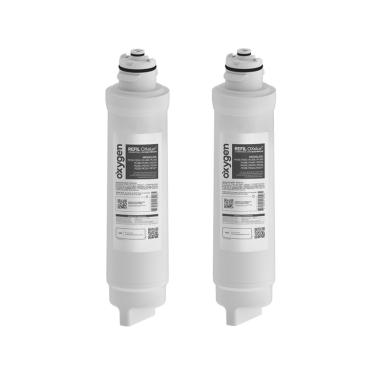 Imagem de Refil Filtro Oxygen para Purificador Electrolux PE11, PA21G, PA26G, PA31G, PE12, PC41, PH41 - Similar - Kit com 2
