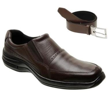 Imagem de Sapatinho Social Infantil Solado Super Macio GMM SHOES + Cinto-Masculino