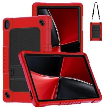 Imagem de Sozengba Capa para tablet Walmart Onn 10.1 2024 (modelo: 100135925), capa à prova de choque para crianças com alça de ombro para tablet Walmart Onn Gen 4 de 10,1 polegadas para crianças