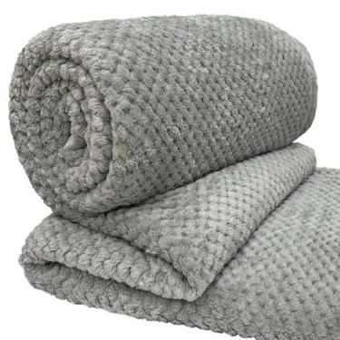 Imagem de Cobertor De Casal Queen Size Fofinho e Grosso Kiley Antialergico - De 