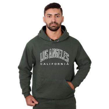 Imagem de Blusa De Moletom Masculina Básica Com Capuz Moda Casual Esportiva Mode