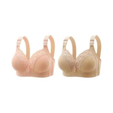 Imagem de Bralette de Renda Plus Size - Decote V Profundo - Lingerie Sexy, 36, 2