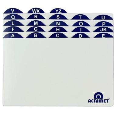 Imagem de Indice para fichario A-Z 6x9 Cartao - Acrimet