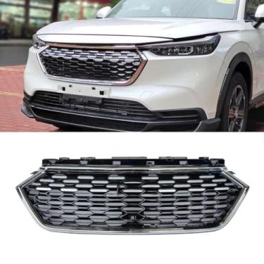 Imagem de Acabamento da tampa da grade do para-choque do carro compatível com XRV 2023 Honeycomb Racing Grille Body Kit Acessórios de carro