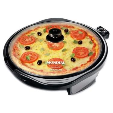 Imagem de Panela Elétrica Mondial Cook e Grill 40 Redondo Preto 1270W 127V - G-0
