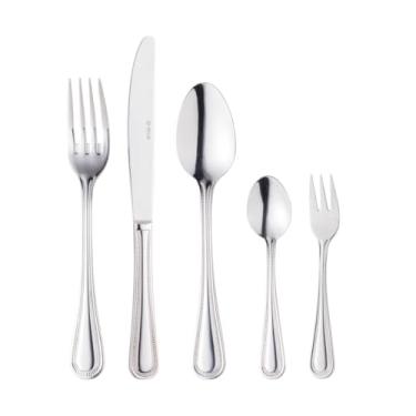 Imagem de WOLFF Faqueiro de Aço Inox Pérola 30 Peças - Jogos de Talheres - Mesa Posta - Utensílios de Cozinha, Enxoval, Casamento, Decoração