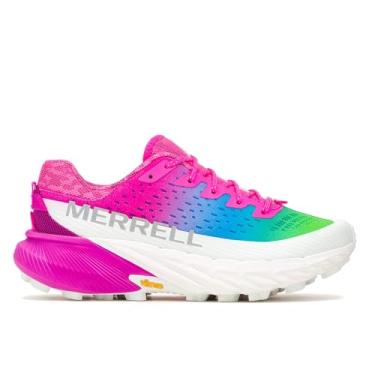 Imagem de Merrell Tênis feminino de corrida em trilha, Rosa Multi, 36