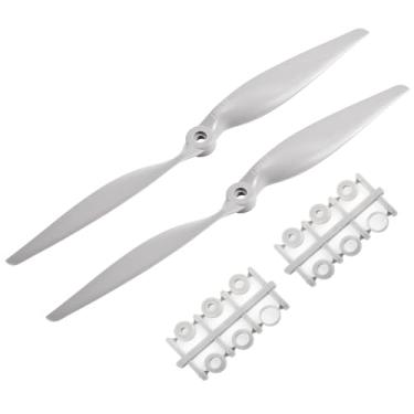 Imagem de FOCMKEAS 2 Pcs 1365 13×6.5" Propeller Prop,Remote Control Propeller,Rc Quadcopter Propellers,Gray Nylon Drone Propellers for Stunt Planes Gliders Flying Wings Delta Wings Drones
