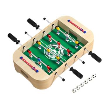 Imagem de Colaxi Mesa de pebolim com bola e marcador de pontos, brinquedo interativo, leve, divertido e educativo, jogo de futebol de mesa para presente de aniversário, L