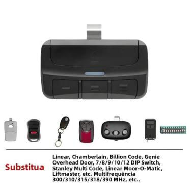 Imagem de Controle Remoto Universal Linear Genie Para Portões De Garagem 300 310