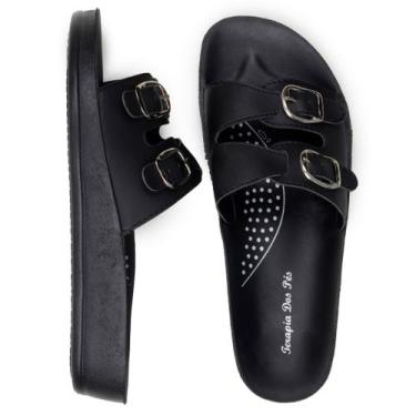 Imagem de Sandalia Chinelo Ortopedico Feminino Anatomico Terapia Dos Pés Para Do