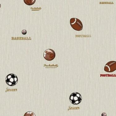 Imagem de Papel De Parede All Kids Esportes H2910504 Rolo 10m X 0,53m
