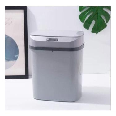 Imagem de Lixeira Banheiro Cozinha Automática Com Sensor Inteligente/