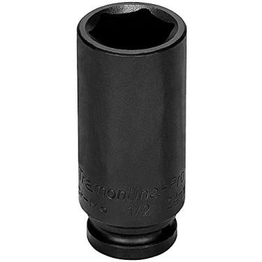 Imagem de Soquete de Impacto Sextavado Longo 8mm Encaixe 1/2'' Tramontina PRO
