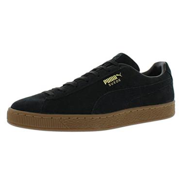 Imagem de PUMA Camurça masculina Classic+, Preto/preto, 12