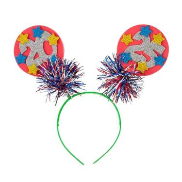 Imagem de Fun Express Kit de artesanato de espuma Dated Wearable Head Boppers – 12 conjuntos – Acessórios festivos de festa para véspera de Ano Novo