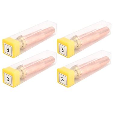 Imagem de ZAWELIYO 4 pontas de tocha de corte de acetileno, pontas de corte a gás, bocal de corte isobárico de corte rápido de alta temperatura (nº 3)