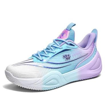 Imagem de Novetra Tênis de treino antiderrapantes e resistentes ao desgaste para corrida e basquete masculino(Purple,37 BR)