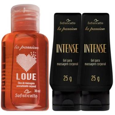 Imagem de Kit Top Sensual: Gel Intense + Óleo Sensual Love Hot - Sofisticatto