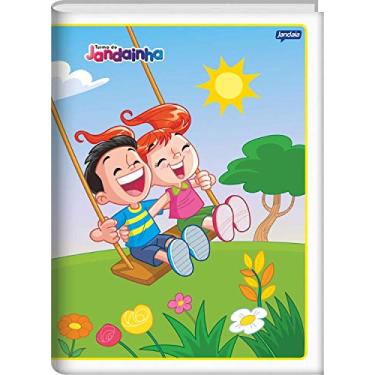 Imagem de Caderno Brochurão, Jandaia 00418-77, Multicor, Pacote com 10 Unidades