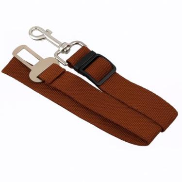 Imagem de Cinto de Segurança Pet para Cachorro e Gato (MARROM)