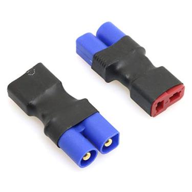 Imagem de DGZZI Conector sem fios 2 peças EC3 macho para fêmea adaptador de plugue T para bateria lipo de fio de alimentação de veículo RC FPV