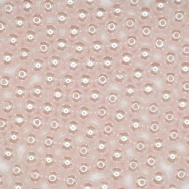 Imagem de Miçanga Passante Pérola Abs Rosa Bebê 8mm 10pçs 4g - Macall