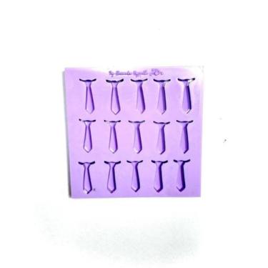 Imagem de F1377 molde de silicone balas/pingentes/apliques gravata confeitaria b