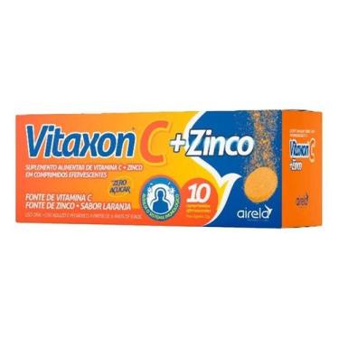 Imagem de Vitaxon Airela Vitamina C Zinco - 10 Comprimidos