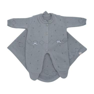 Imagem de Saída de Maternidade Links - Kowak, Cinza, RN