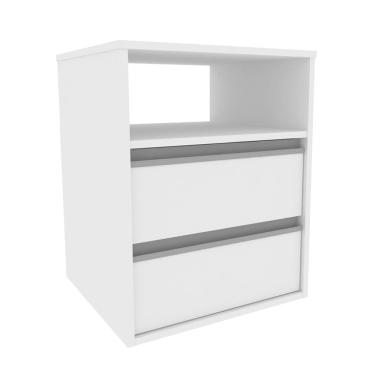 Imagem de Mesa de Cabeceira Amora 2 GV Branca