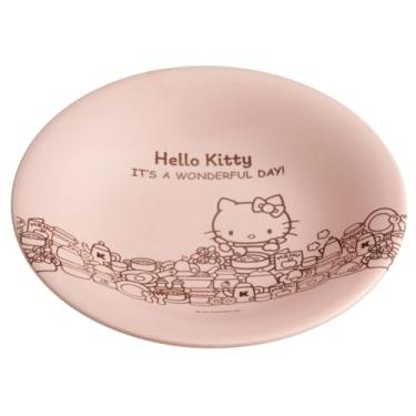 Imagem de Skater CHPL16-A Prato médio Mino, 6,3 polegadas (16 cm), cerâmica, Hello Kitty Sanrio