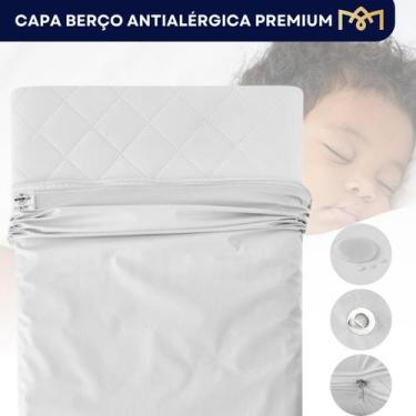 Imagem de Capa Para Colchão Berço Mini Cama Protetor Antialérgico Antixixi - EBE