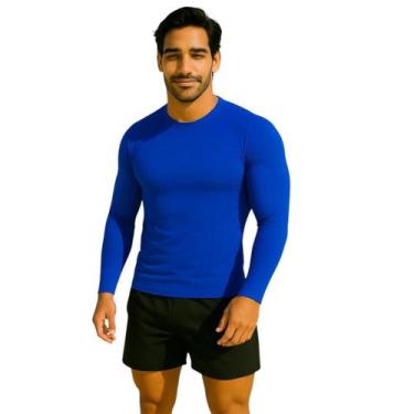 Imagem de Camisa Termica Segunda Pele Com Protecao UV Camiseta Malha Fria Unisse