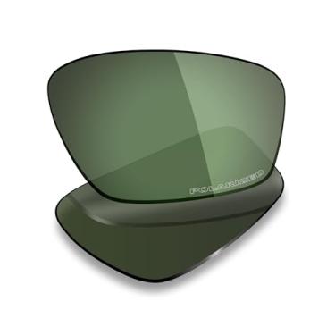 Imagem de Mryok Lentes de reposição ultra polarizadas compatíveis com Oakley Crosslink Zero OX8076 56 mm - Cinza Verde