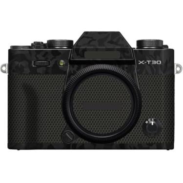 Imagem de X-T30 X-T30II Película protetora de vinil antirarranhões para câmera FujiFilm X-T30 Mark II XT30II (Shadow Camo Black)