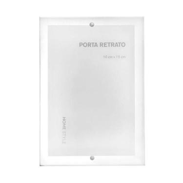 Imagem de Porta retrato blank 10 x 15 cm neu home style, 13 x 18 cm, INCOLOR