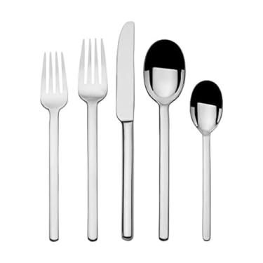 Imagem de Mikasa Conjunto de talheres de aço inoxidável forjado Zena 18.0, 20 peças, serviço para 4