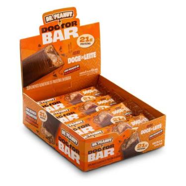 Imagem de Barra de Proteína Doctor Bar (Caixa c/8un de 62g) Dr. Peanut, Doce de 