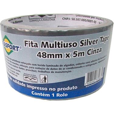 Imagem de fita silver tape mult.05x48 15- brasfort