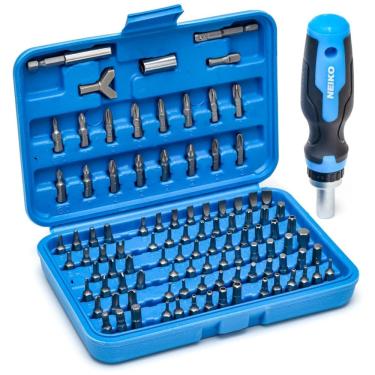 Imagem de NEIKO 10082A Conjunto de Bits 101 peças com Pontas de Chaves e Estojo