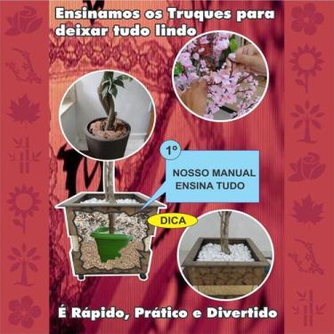 Imagem de Planta Artificial ROSEIRA CHILENA BRANCA 1,50 metros de altura - Flora