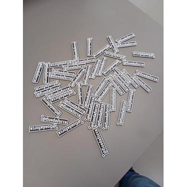 Imagem de Tags de Identificação Personalizadas com @ da Sua Marca – Kit 50 Unidades para Fortalecer sua Identidade Visual (Verde)