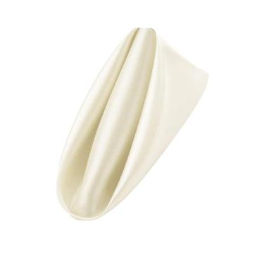 Imagem de Guardanapos de pano 30 x 30 cm, bordas com bainha de poliéster, laváveis e reutilizáveis, ideais para festas, casamentos e jantares XCJ01