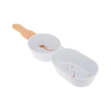 Imagem de Travessa de Melamina Dupla Marmorizada 36 x 10 cm WECK