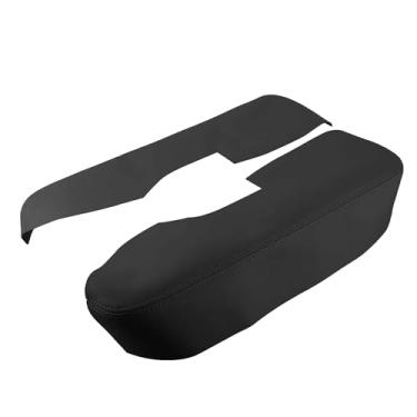 Imagem de A ABSOPRO Tampa do apoio de braço do painel da porta dianteira do carro guarnições interiores da porta para Acura TL 2009-2014 preto 1 par