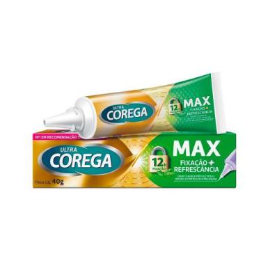 Imagem de Corega Ultra Creme Fixador de Dentadura Sabor Menta 40g