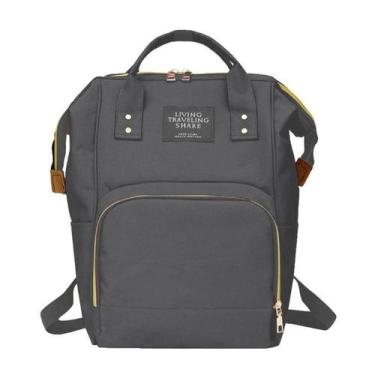 Imagem de Mochila Mala Bolsa Maternidade Multiuso Multifuncional Mamadeira - Mun