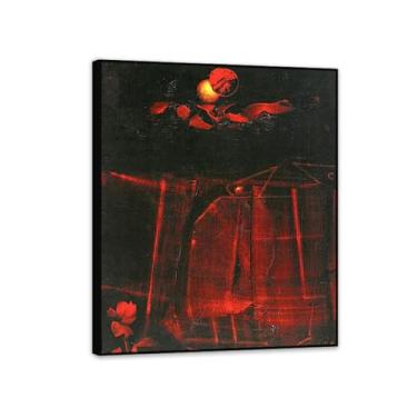 Imagem de Pôster Max Ernst I am a Woman You are a Man Reproduções de pinturas famosas Surrealismo Tela de parede Max Ernst Decoração de parede para presentes de sala de estar 80 x 60 cm (32 x 24 polegadas