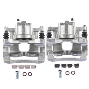 Imagem de Flynsu Pinça de freio a disco traseiro com suporte de substituição para Jeep Wrangle Liberty Dodge Nitro 68003775AA, 68003774AA 2008-2018
